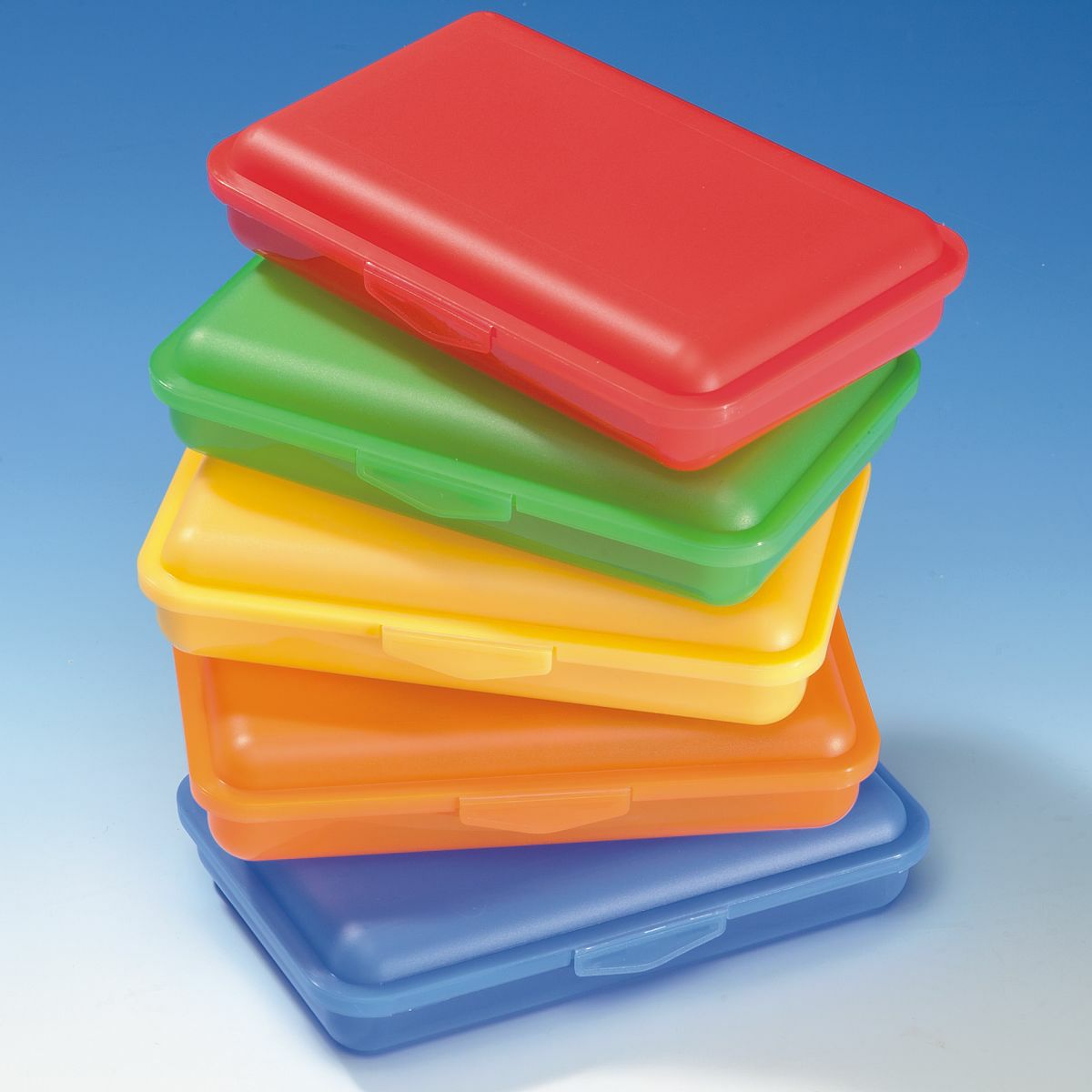 Klickbox flach, 200 x 130 x 40 mm, transparent