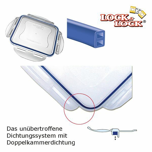Lock & Lock 470 ml, 135 x 102 x 68 mm