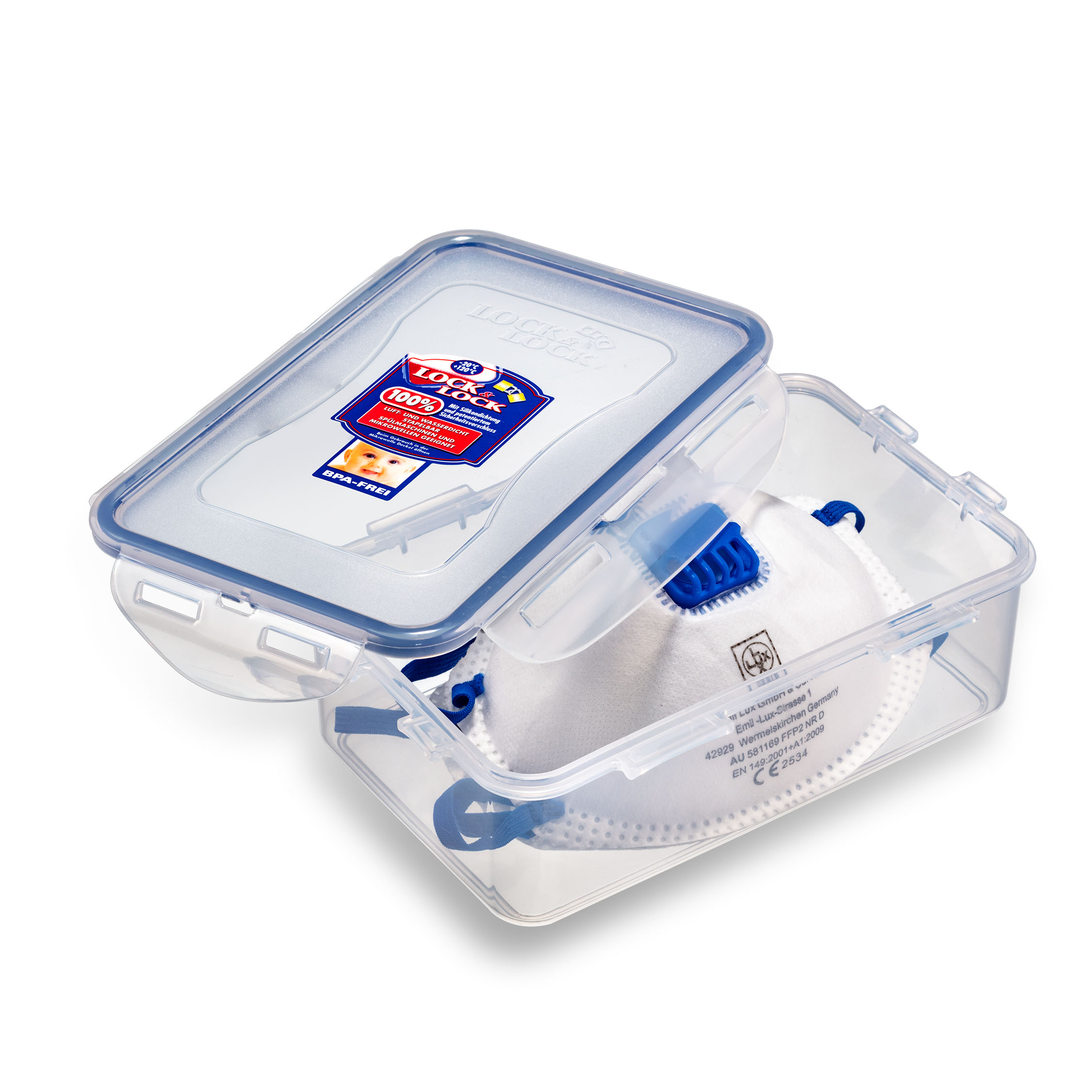 Lock & Lock 1 Liter, 205 x 134 x 69 mm